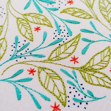 Load image into Gallery viewer, Leaf Dance Embroidery Kit