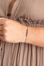 Load image into Gallery viewer, Amethyst Bracelet for Healing