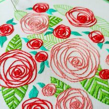 Load image into Gallery viewer, Coming Up Roses Embroidery Kit