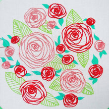 Load image into Gallery viewer, Coming Up Roses Embroidery Kit