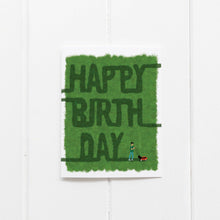 Load image into Gallery viewer, Mower Birthday Card