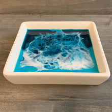 Load image into Gallery viewer, Resin Square Trinket Dish