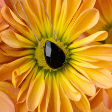 Load image into Gallery viewer, Stress Relief Onyx Mantra Necklace