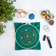 Load image into Gallery viewer, Greenery Embroidery Kit