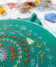 Load image into Gallery viewer, Greenery Embroidery Kit