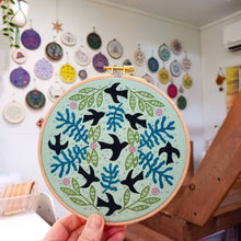 Load image into Gallery viewer, Blackbird Embroidery Lit