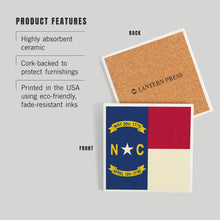Load image into Gallery viewer, North Carolina Flag Coaster
