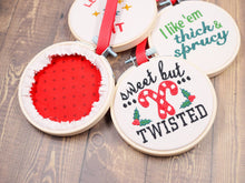 Load image into Gallery viewer, Thick + Sprucy Hoop Ornament