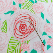 Load image into Gallery viewer, Coming Up Roses Embroidery Kit