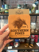 Load image into Gallery viewer, Southern Pines Leather Coaster