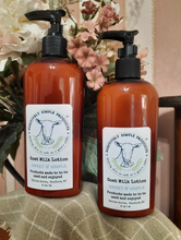 Load image into Gallery viewer, Sweet + Simple Goats Milk Lotion