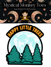 Load image into Gallery viewer, Happy Little Trees Vinyl Sticker