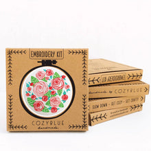 Load image into Gallery viewer, Coming Up Roses Embroidery Kit