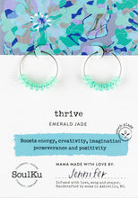 Load image into Gallery viewer, Thrive Mantra Earrings