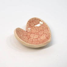 Load image into Gallery viewer, Red Pottery Heart Dish