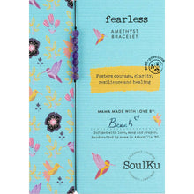 Load image into Gallery viewer, Fearless Mantra Bracelet