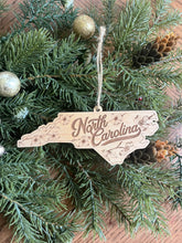 Load image into Gallery viewer, North Carolina Wooden Ornament