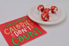 Load image into Gallery viewer, Christmas Calories Don't Count Cocktail Napkins