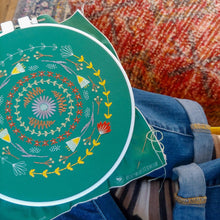 Load image into Gallery viewer, Greenery Embroidery Kit