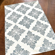 Load image into Gallery viewer, Block Printed Oak + Acorn Tea Towel