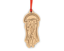 Load image into Gallery viewer, Jellyfish Wood Ornament