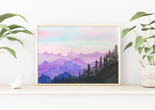 Load image into Gallery viewer, Blue Ridge Mountain Print