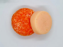 Load image into Gallery viewer, Fresh Citrus Shampoo + Conditioner Bar Set