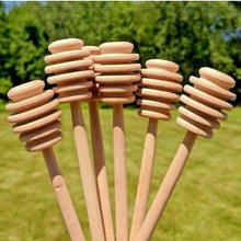 Load image into Gallery viewer, Wooden Honey Dipper