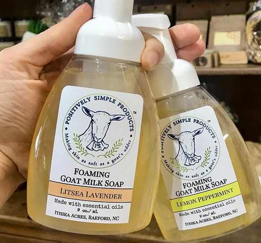 Goats Milk Foaming soap