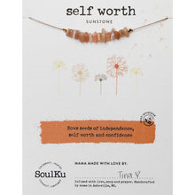 Load image into Gallery viewer, Self Worth Mantra Necklace