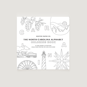 North Carolina Alphabet Coloring Book