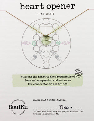 Heart Opener Mantra Neckalce