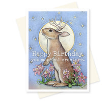 Load image into Gallery viewer, Magical Jackalope Birthday Card