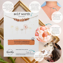 Load image into Gallery viewer, Self Worth Mantra Necklace