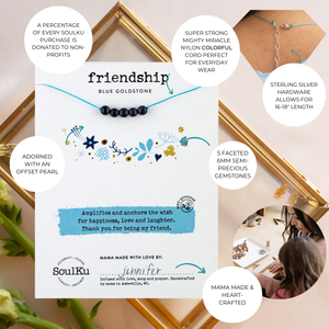 Friendship Mantra Necklace