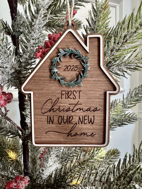 New Home 2025 Ornament