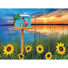 Load image into Gallery viewer, Flamingo Cafe Puzzle