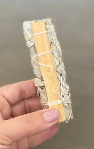 White Sage + Palo Santo Smudge Sticks