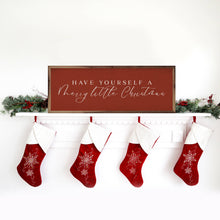 Load image into Gallery viewer, Merry Little Christmas Framed Sign