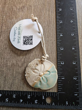 Load image into Gallery viewer, Sand Dollar Ceramic Ornament