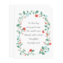 Load image into Gallery viewer, On This Day Bday Card