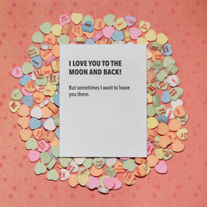 To the Moon & Back Card