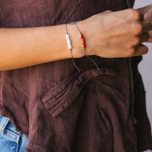 Peace Adjustable Mantra Bracelet