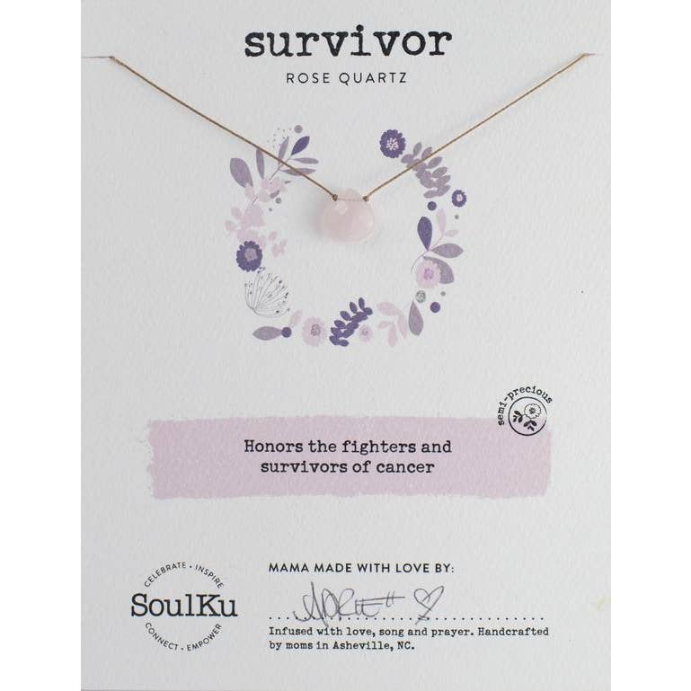 Survivor Mantra Necklace