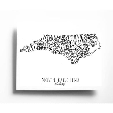 NC Foodways Print