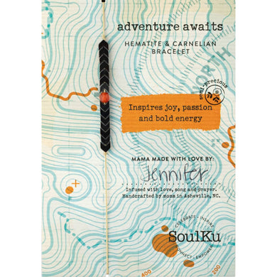 Adventure Awaits Mantra Bracelet