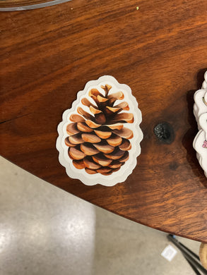 Mini Pinecone Sticker