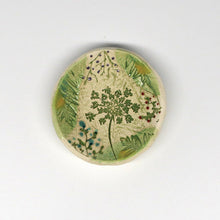 Load image into Gallery viewer, Ceramic Pressed Flower Trinket Dish