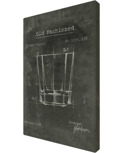 Old Fashioned Fabric Wrapped Wall Art