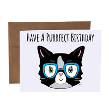 Load image into Gallery viewer, Purr-fect Bday Card